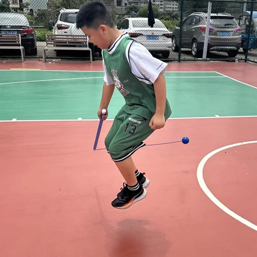 Palo de juego para deportes al aire libre, pelota para saltar, entrenamiento sensorial, coordinación mano-ojo para niños, juguetes, equipo de juguete