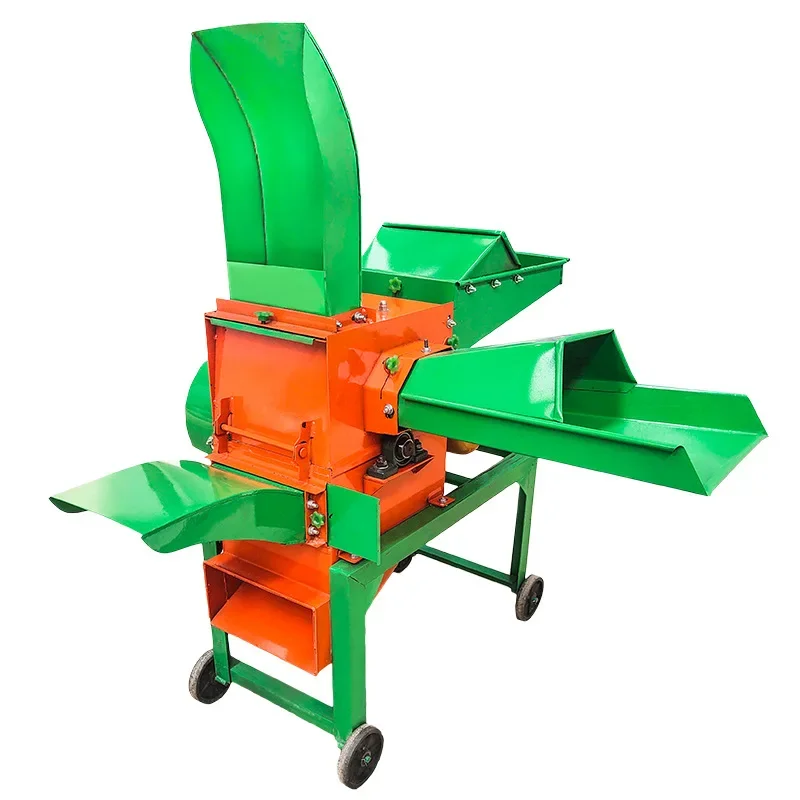 Cattle feed hay cutter grass chopper small silage straw crusher hay cutter machine for sale with high efficiency