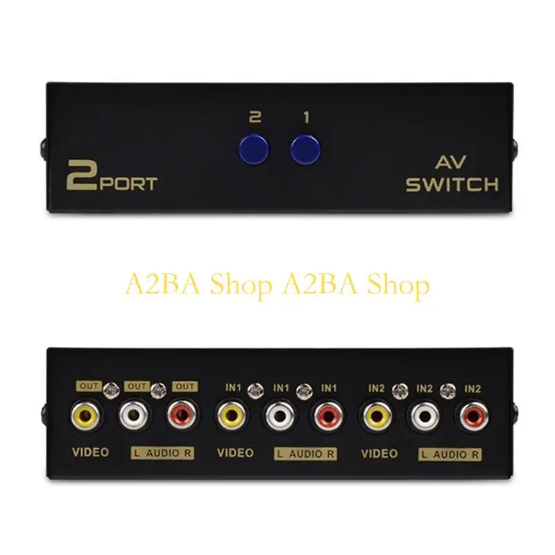 A2BA 2 Port Av Rca …