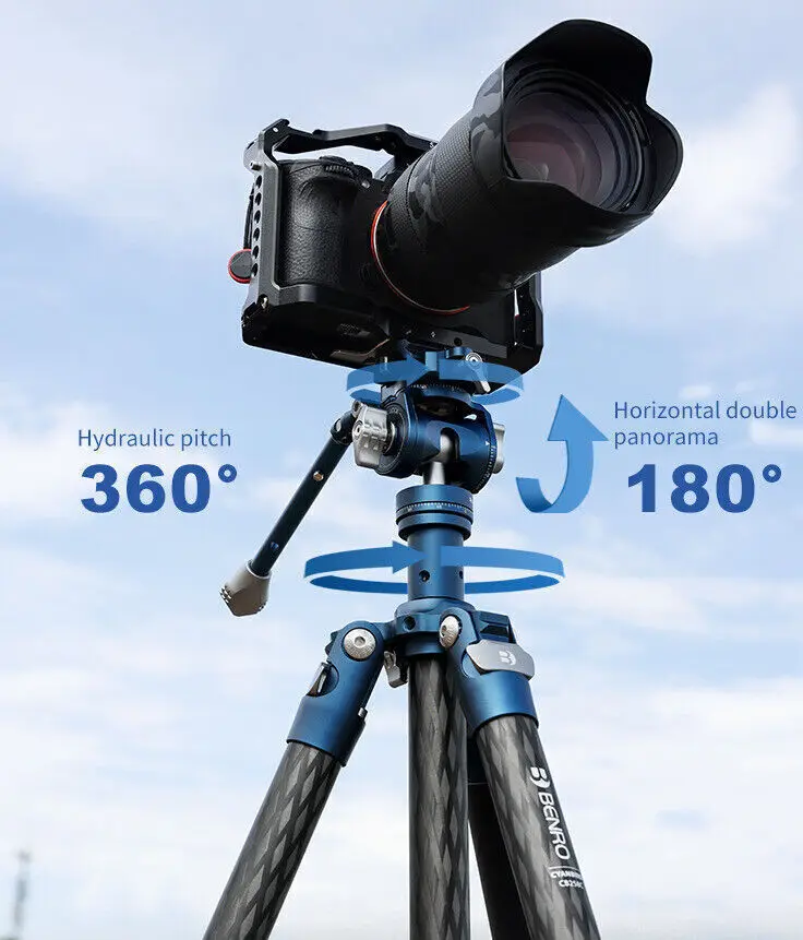 BENRO Bluebird Carbon Fiber Tripod CB258CK  max load 4.5kg