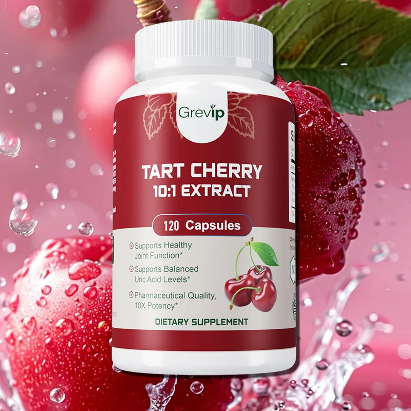 

Tart Cherry - Усовершенствованные антиоксиданты для очищения от мочевой кислоты, комфорт для суставов, здоровый цикл сна и восстановление мышц