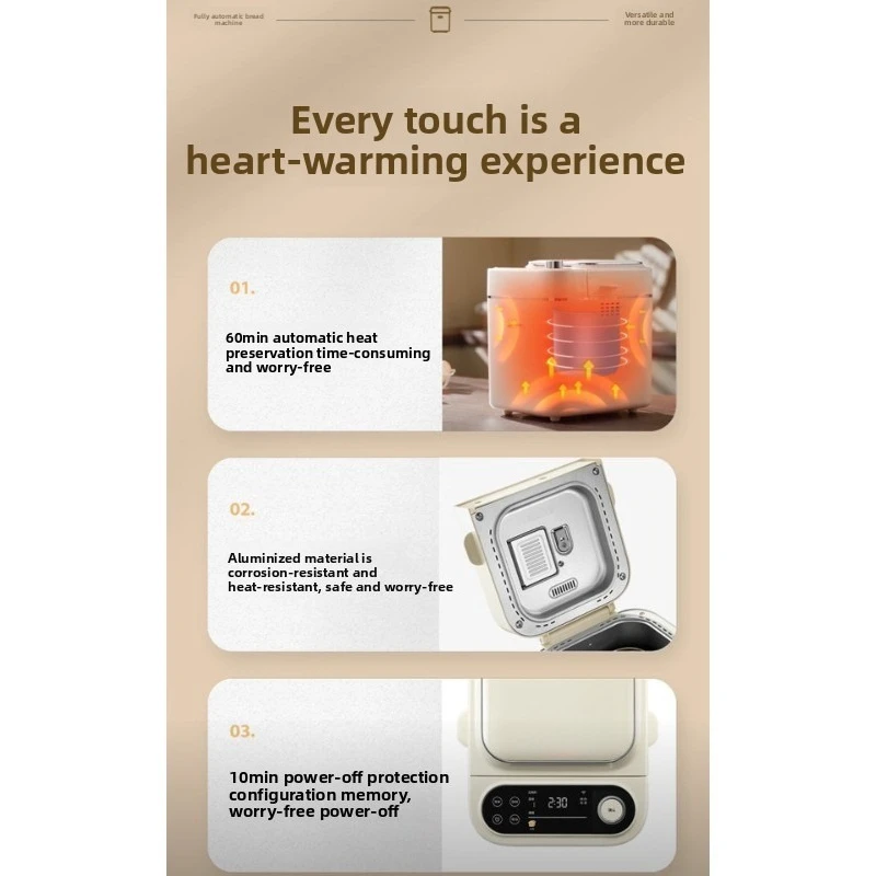 Automatische multifunctionele intelligente ontbijtmachine sandwichmachine