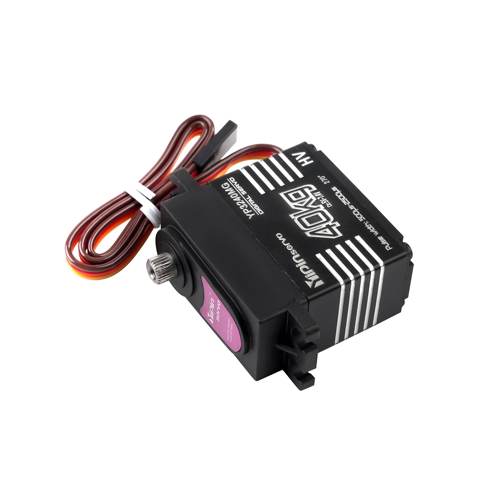 GXservo 40KG servo numérique à couple élevé 5.0-7.4V engrenage en acier alliage d'aluminium 180/270 degrés servos RC pour modèle de voiture d'escalade Robot