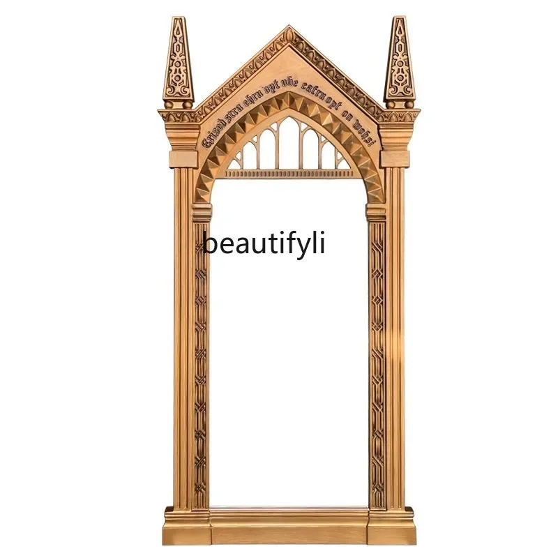 ss new styelFull-length mirror wall-mounted handmade custom size Magic mirror Potter art floor-to-ceiling American full-length m