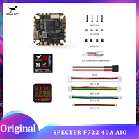 HGLRC SPECTER F722 40A AIO 4-6S Flight Controller MPU6000 40A ESC 25.5x25.5mm for 2-4 inch RC FPV Freestyle Drone