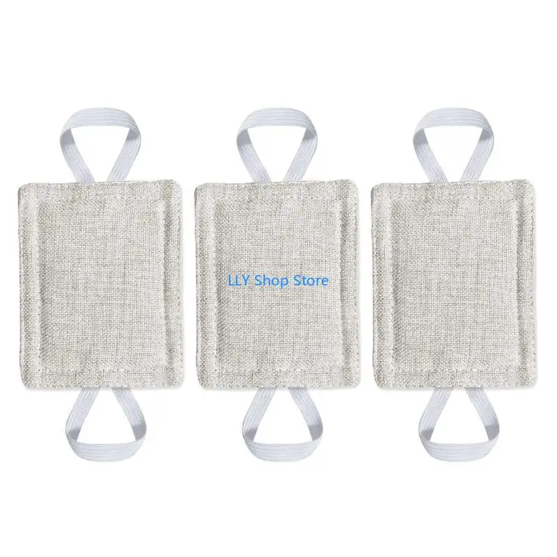 

T8UD Pack of 3pcs Quiet Door Silencers Cushions for Baby Safety and Noise Reduction