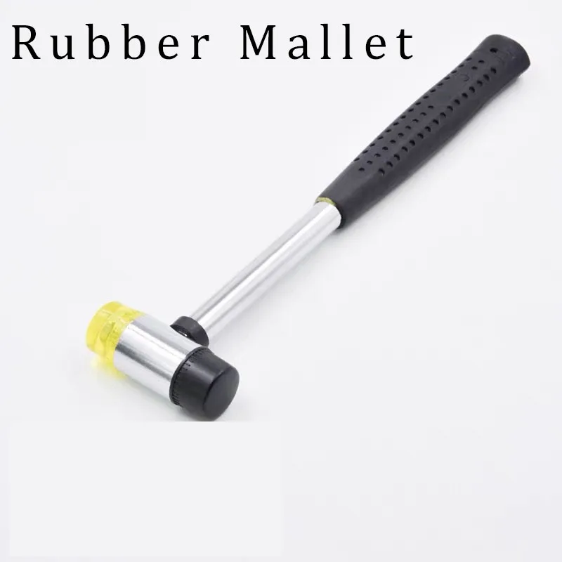 Rubber Mallet, Handmade DIY Leather Mallet, for Driving Punches and Installing Hardware, Small Hammer for Tapping Floor Tiles