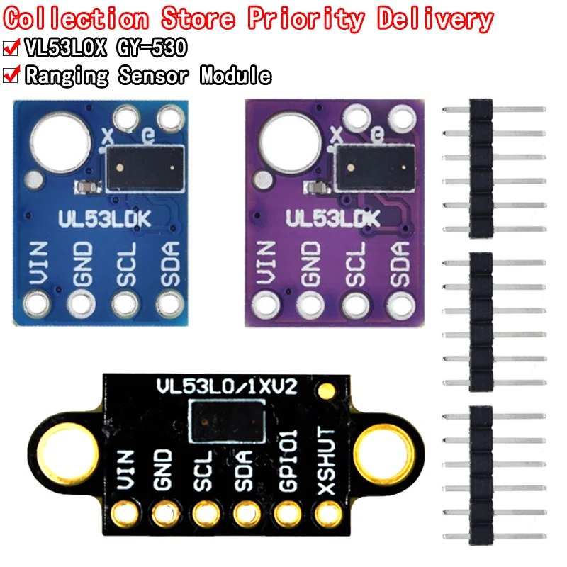 1-10Pcs VL53L0X Tim… - image