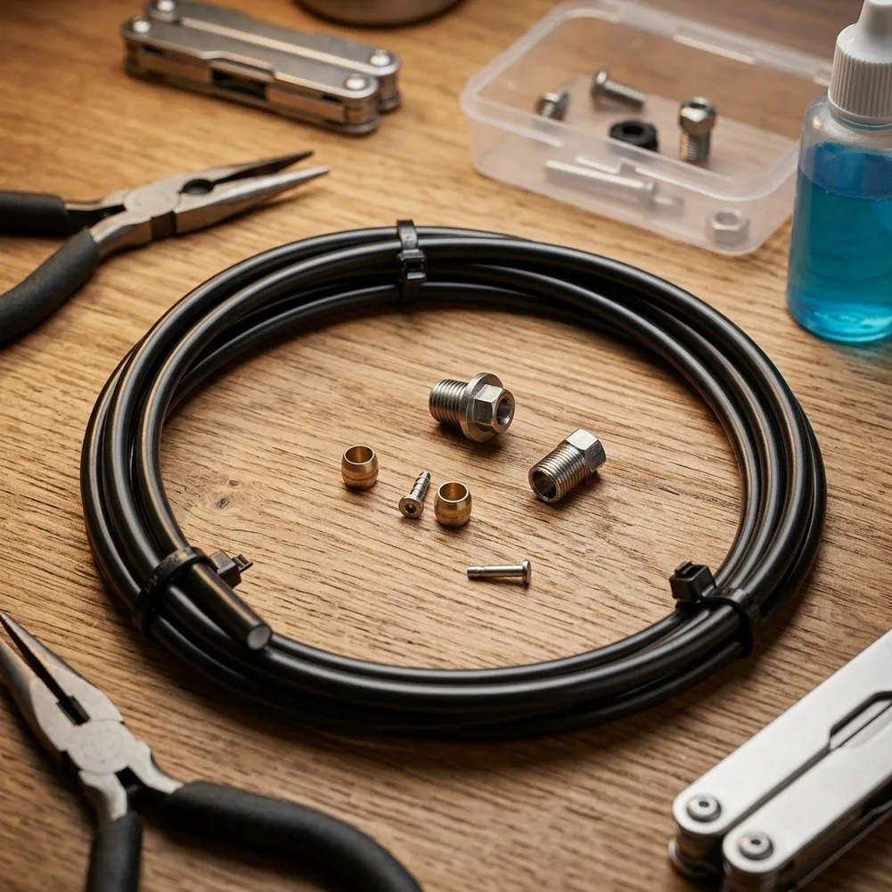 2M Road Bikes Brake Hose Repair Full Internal Cable Routing For R9170 For R4720 R8020 RX810 Disc Brake Cycling Accessories