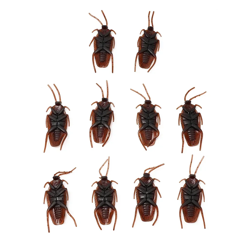 High Quality Prank Cockroaches Prank 5/10pcs 6cm X 2cm Smelless Trick Cockroaches Cockroaches Toy Eco Friendly