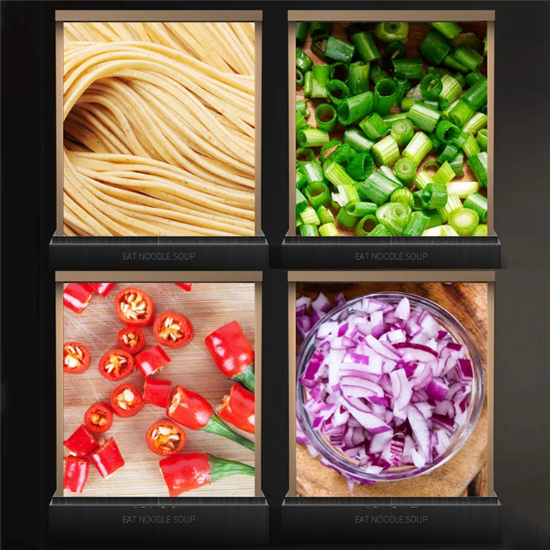 Manual Noodle Cutter, Household Multi-Function Noodle Making Tool, Multi-Purpose Noodle Cutter Slicers Side By Side-A50M