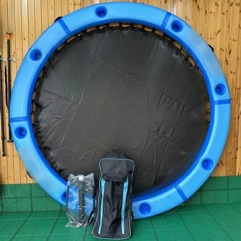 

Green Inflatable Water Mattress Pool Water Hammock Float with Beach Chair for Swimming Pool and Beach