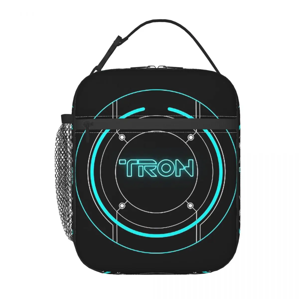 Tron Legacy Inspired Insulated Lunch Bag for Women Kids Portable Food Boxes Thermal Lunch Box Tote