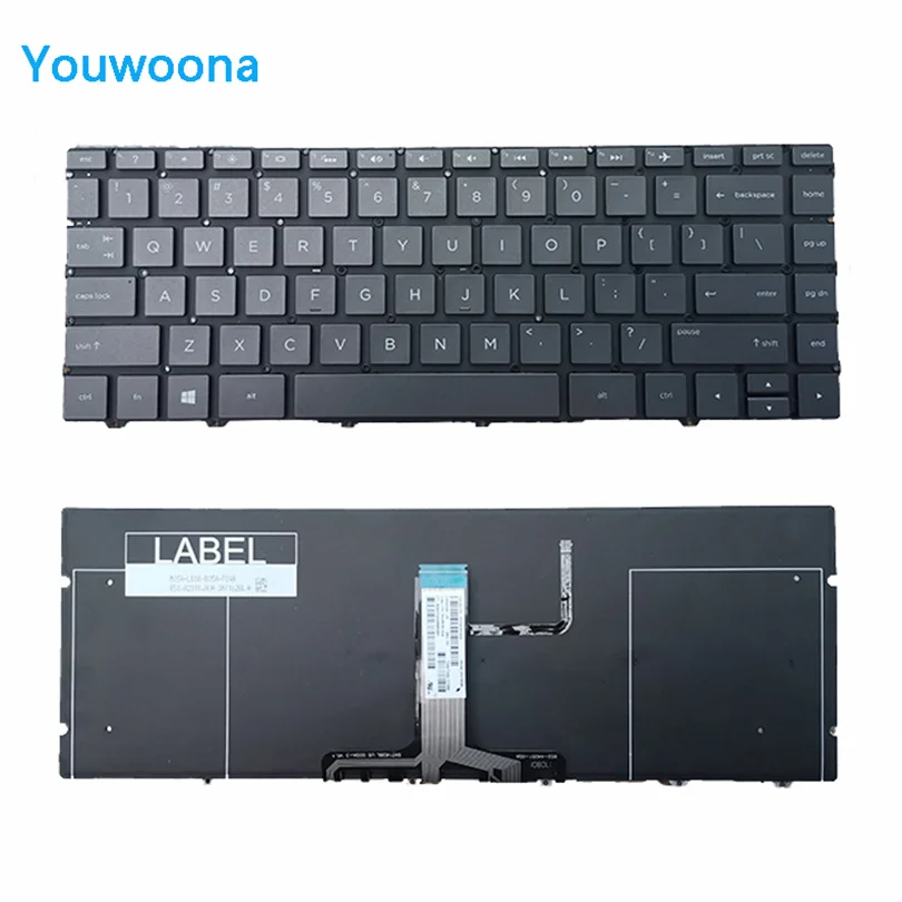 New Laptop Keyboard For HP Spectre 13-AF 13-AF001TU 13-AF002tu With backlit