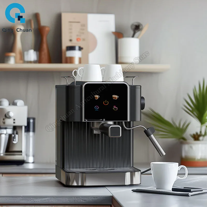 Coffee machine high pressure extraction small office  home semi-automatic coffee machine