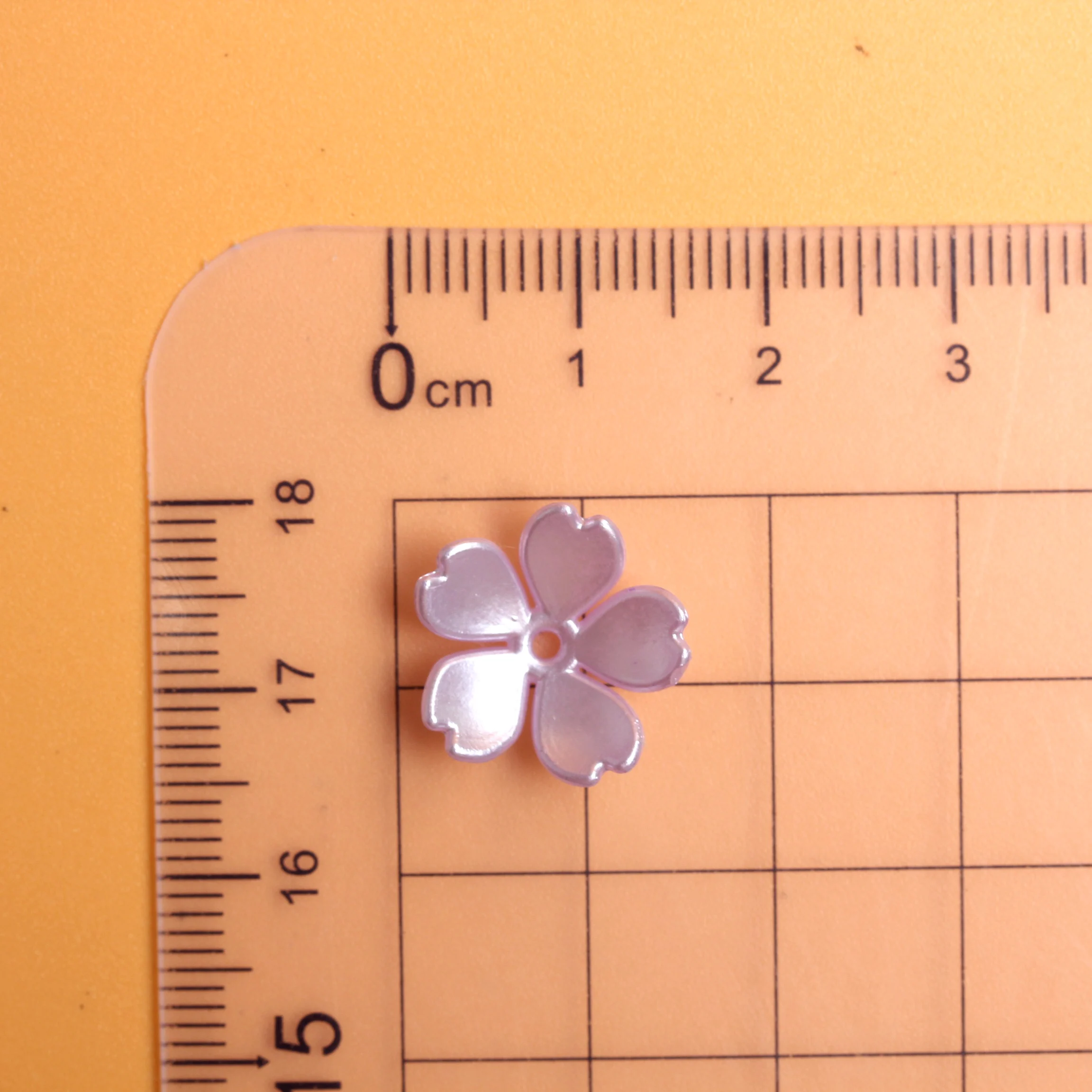 40Pcs/lot 14mm Acrylic Flower Torus Shape Spacer Beads DIY Jewelry Findings Headwear Hairpins Earrings Making For Jewelry Making