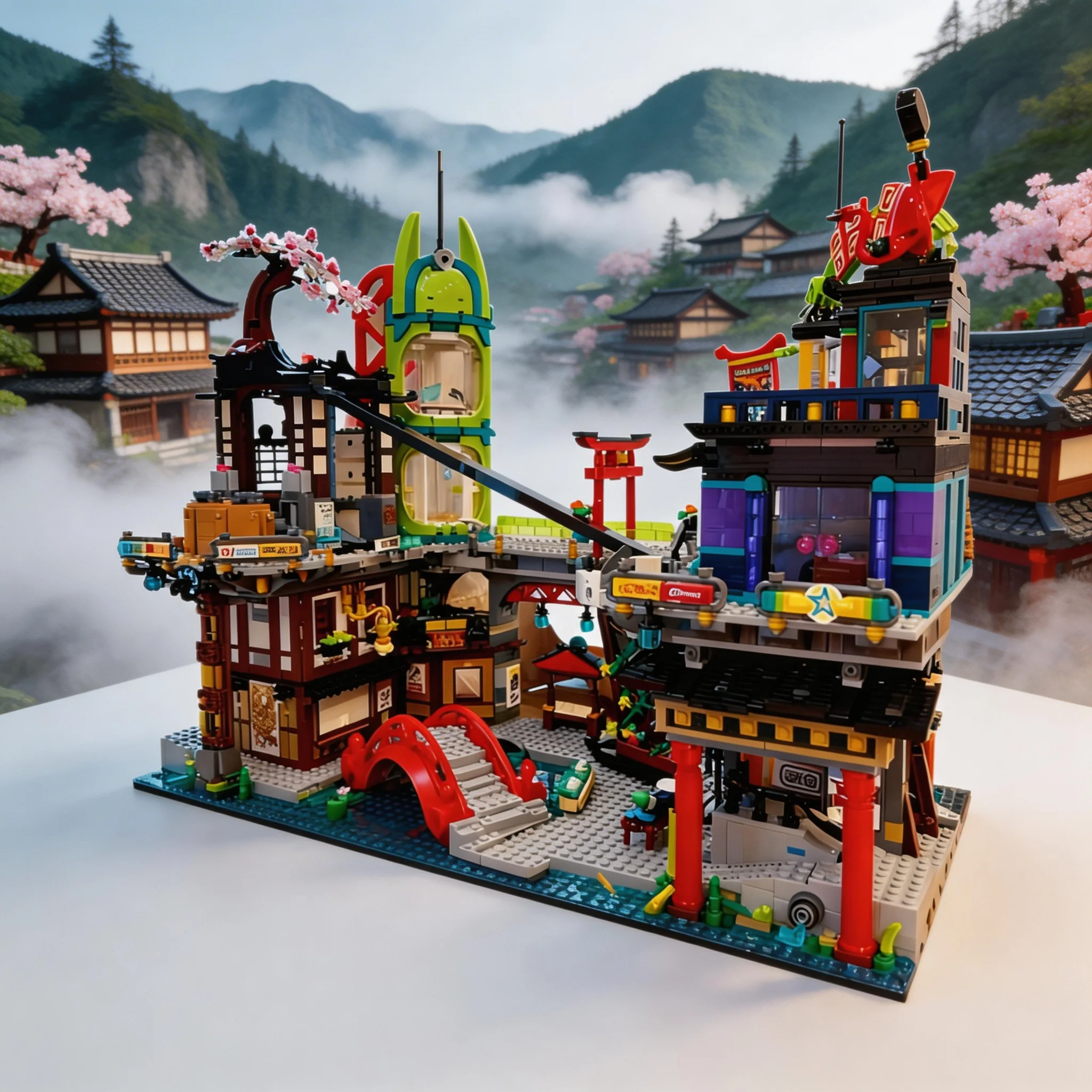 

2026 hot-selling market city garden work building block toys men and women holiday gifts