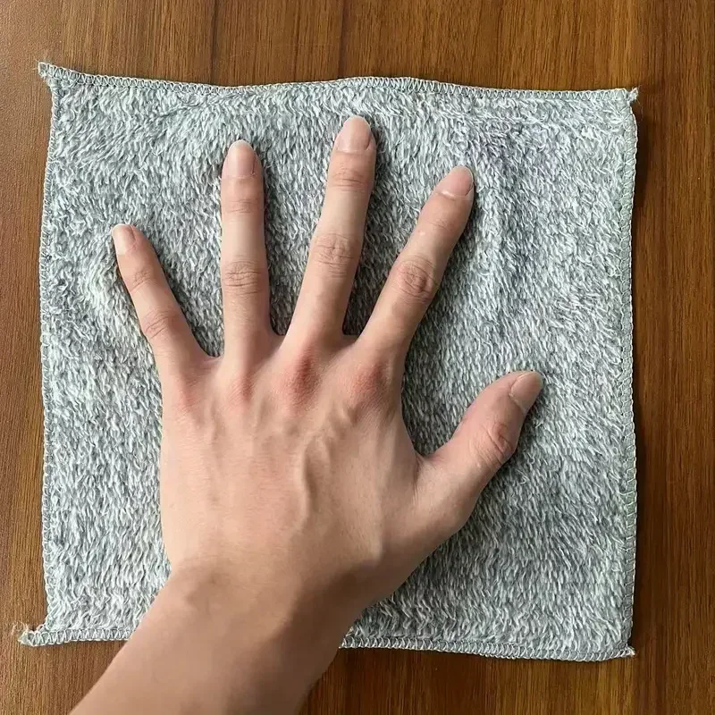30x30cm Microfiber Cleaning Cloth Soft Absorbent Kitchen Towel for Household Cleaning Car Wash Glass Polishing