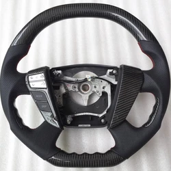 For ALPHARD VELLFIRE 20 Series Modified Carbon Fiber Sports Steering Wheel 1pcs