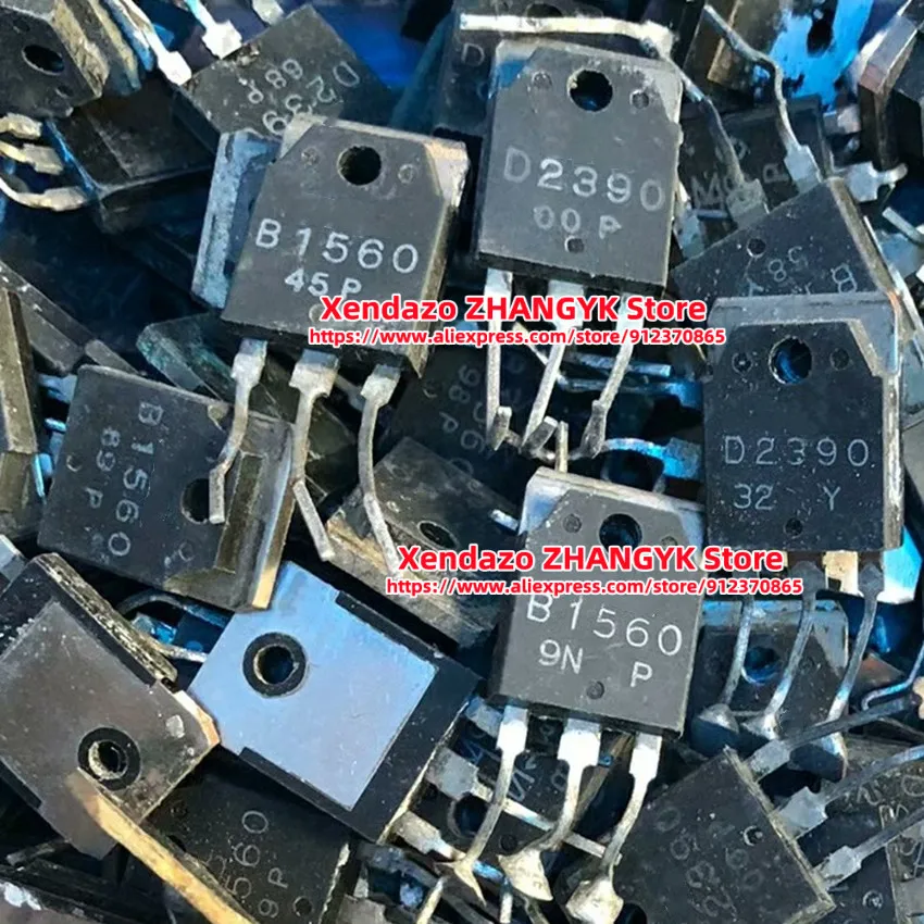 10pairs/lot B1560 D2390 2SB1560 2SD2390 TO-247