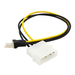 4 핀 Molex 수 포트-3 핀 팬 전원 수 포트 케이블 D 플러그 IDE 전원-3 핀 커넥터 전원 공급 장치 케이블