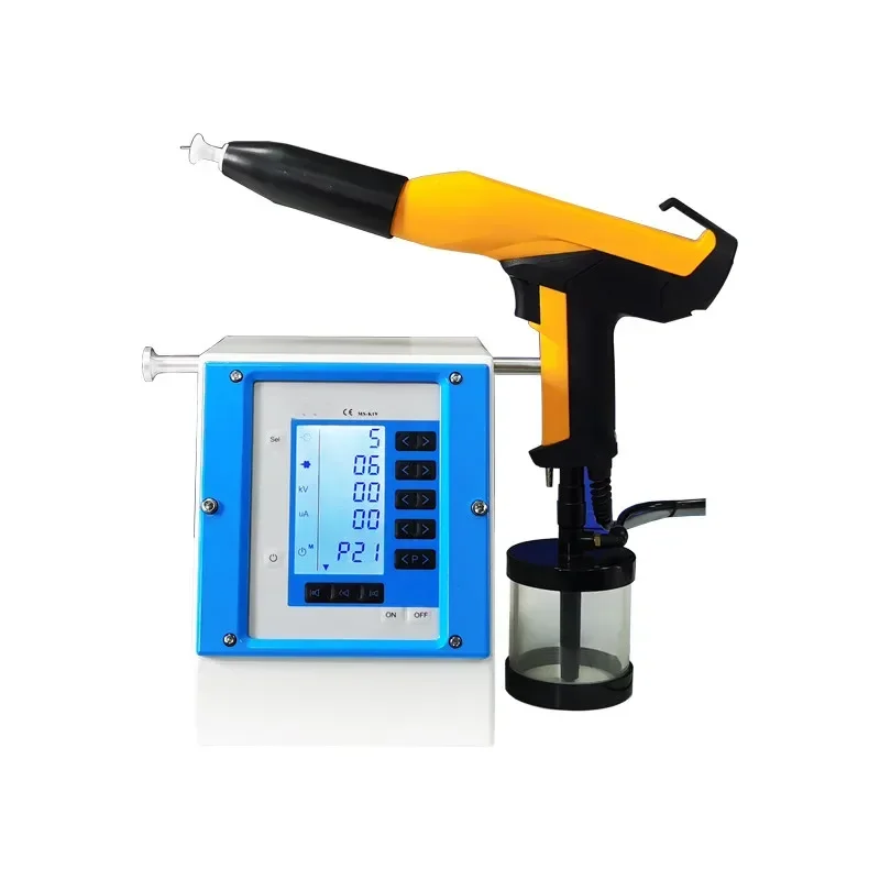 New Upgrade Spray Gun Plastic Powder Electrostatic Spray Gun Powder Sprayer Intelligent Sprayer Electrostatic Spraying Equipment