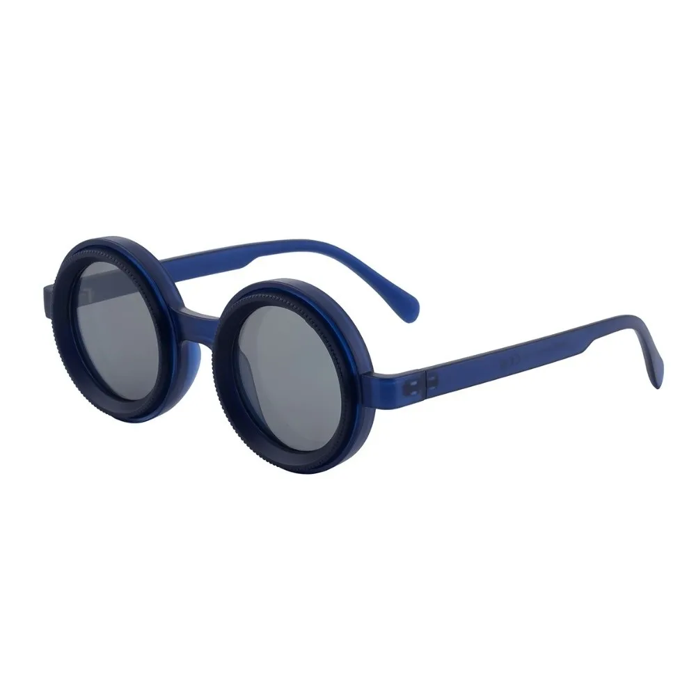 Vintage Polarizing Round Sunglasses Rotatable Lightweight Adjustable Zoom Sunglasses Convenient Elegant Stylish Sunglasses