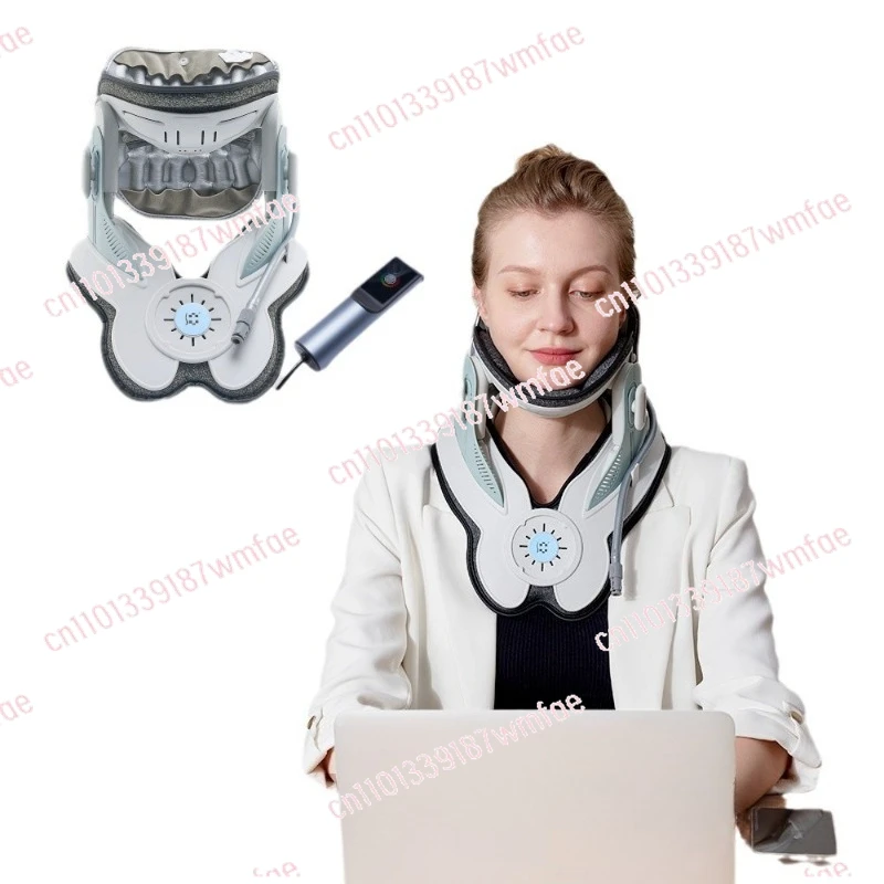 CE US Certified Rehabilitation Equipments Physical Therapy Custom Neck Decompression Device Neck Brace Cervical Traction Collar