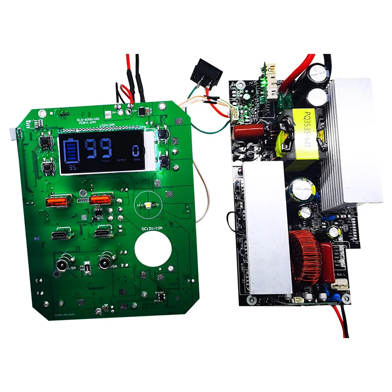 

600W outdoor energy storage power supply solution Energy storage emergency power supply DC board development customization