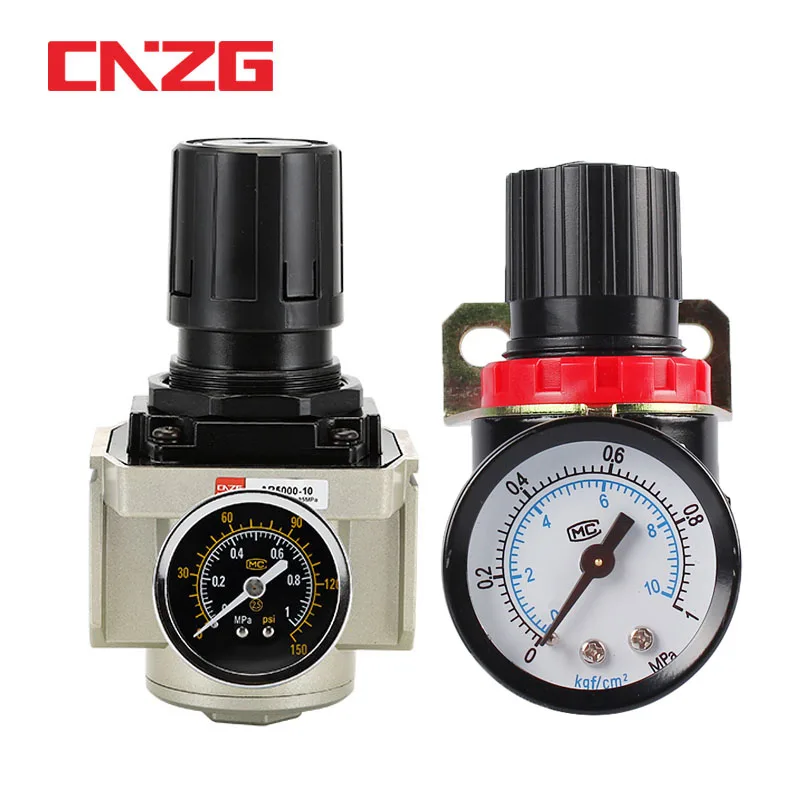 SMC Type AR2000 AR3000 G1/4'' 6mm 8mm 10mm 12mmAir Control Compressor Pressure Relief Regulator Valve with Fitting