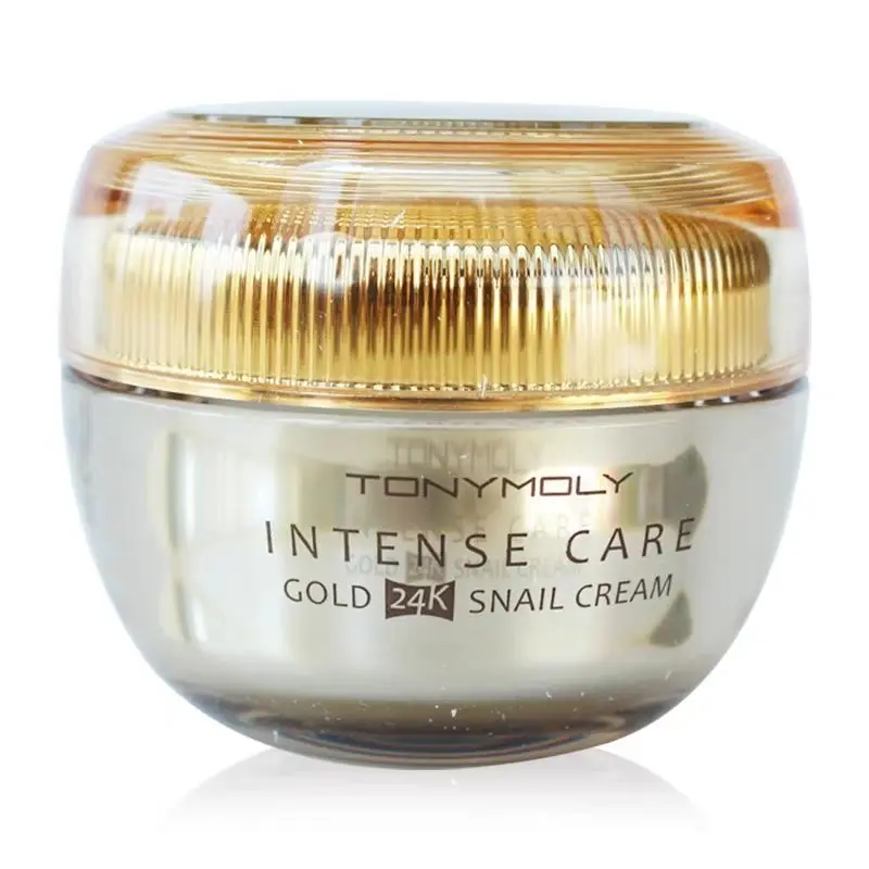Corea SkinCare TONYMOLY 24K Oro Lumaca Crema Per Il Viso 45ml Sbiancare Idratante Anti-Rughe Anti-età Idratante Riparazione Schiarire Macchie