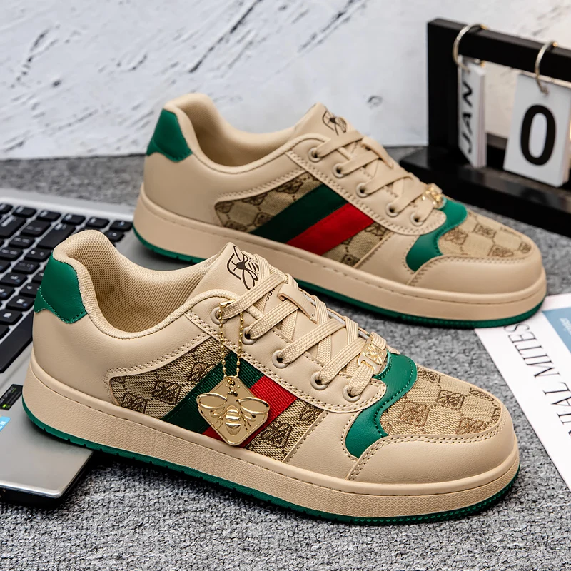 Chaussures hommes baskets hommes chaussures décontractées pour hommes nouvelles chaussures en daim véritable peau de vache pour toutes les saisons