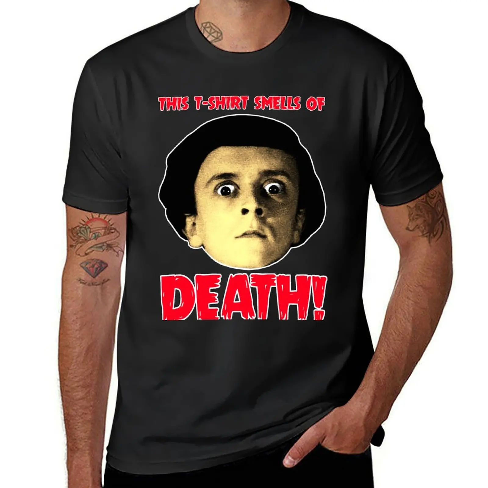 PETER BARK This T-Shirt Smells Of Death! T-Shirt plus sizes summer clothes oversizeds t shirt men