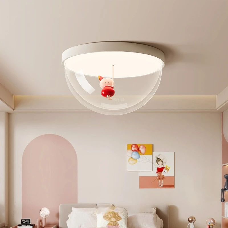 

Cream wind children's room boys and girls room lamp second bedroom ceiling teenagers study