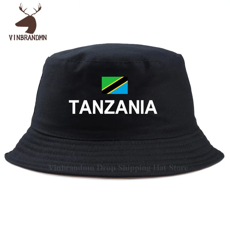 Tanzania Tanzanian men women bucket hats sweat new hip hop fishing hats 2022 sporting sun hats nation TZA Swahili baseball caps