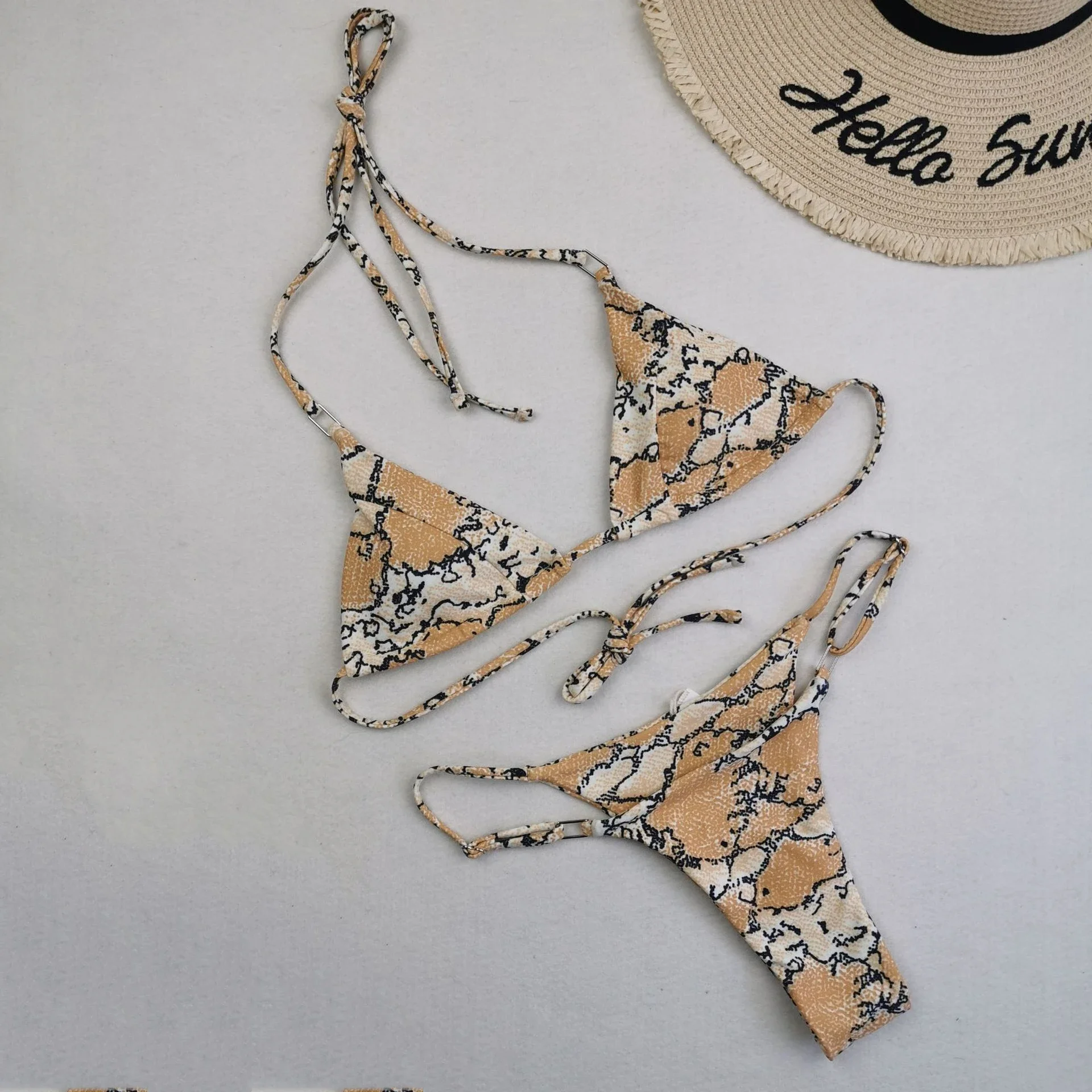 

Sexy Red Micro Bikini 2024 Women Swimsuit Female Swimwear Thong Bikinis Set Brazilian Beach Wear Bathing Suit Two Piece Biquini