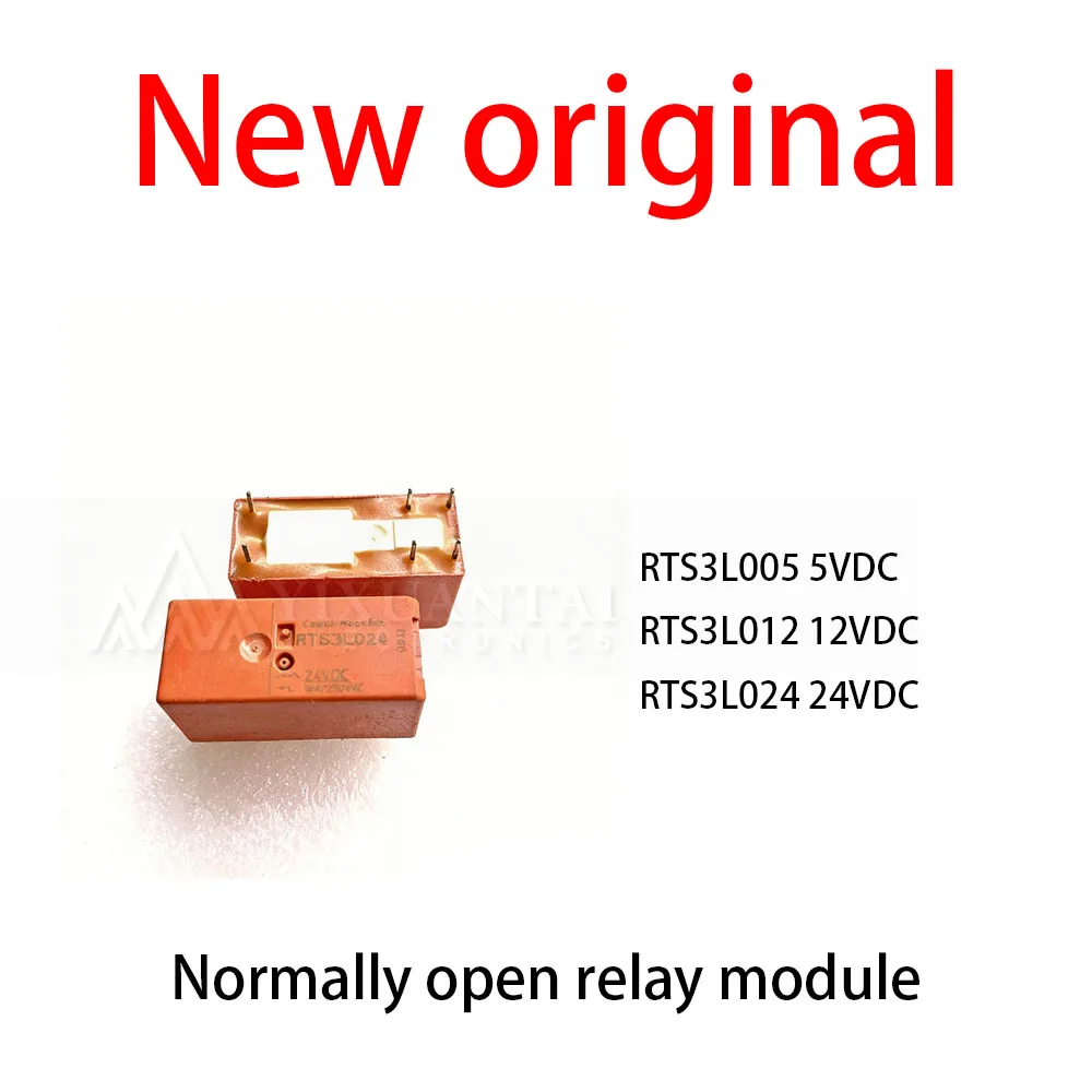 10Pcs/Lot New origina RTS3L005 5VDC RTS3L012 12VDC RTS3L024 24VDC Normally open relay module
