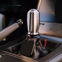 Perilla de palanca de cambios de aleación de aluminio, transmisión manual universal, cabezal de engranaje de metal, palanca de cambios con personalidad fresca, accesorios de modificación de coche