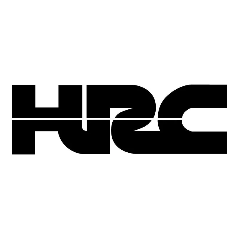 

Модная наклейка на автомобиль с логотипом HRC, высококачественная наклейка на мотоцикл, виниловая наклейка на окно автомобиля, бампер, декоративные аксессуары для стайлинга автомобиля