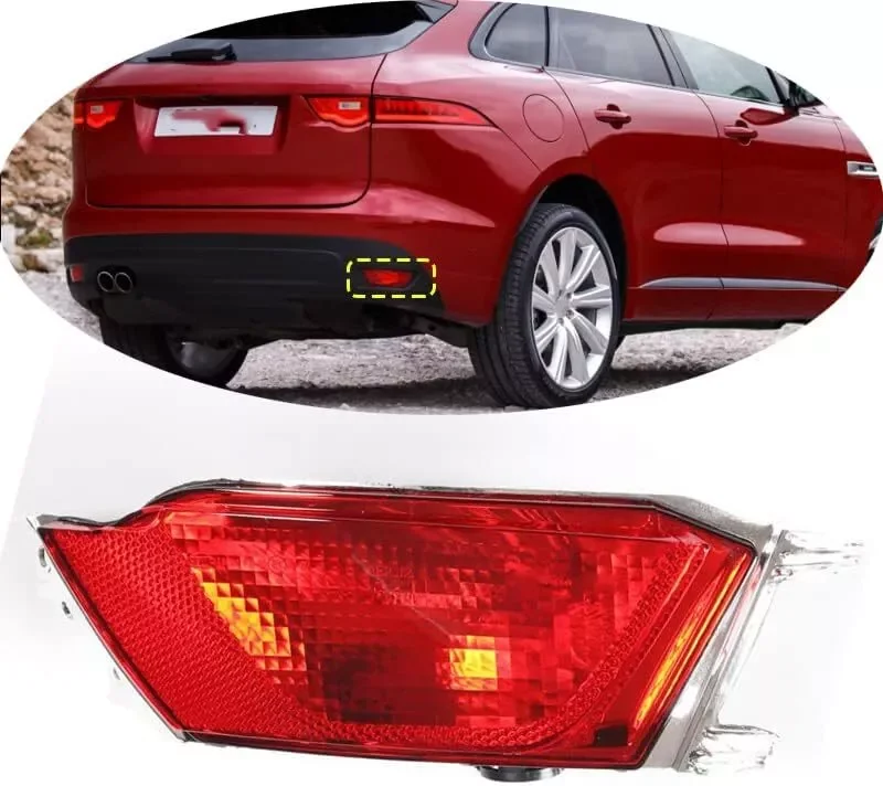 Задний правый боковой бампер T4A17150 T4A12490, противотуманная лампа, подходит для Jaguar F-Pace 2017-2020