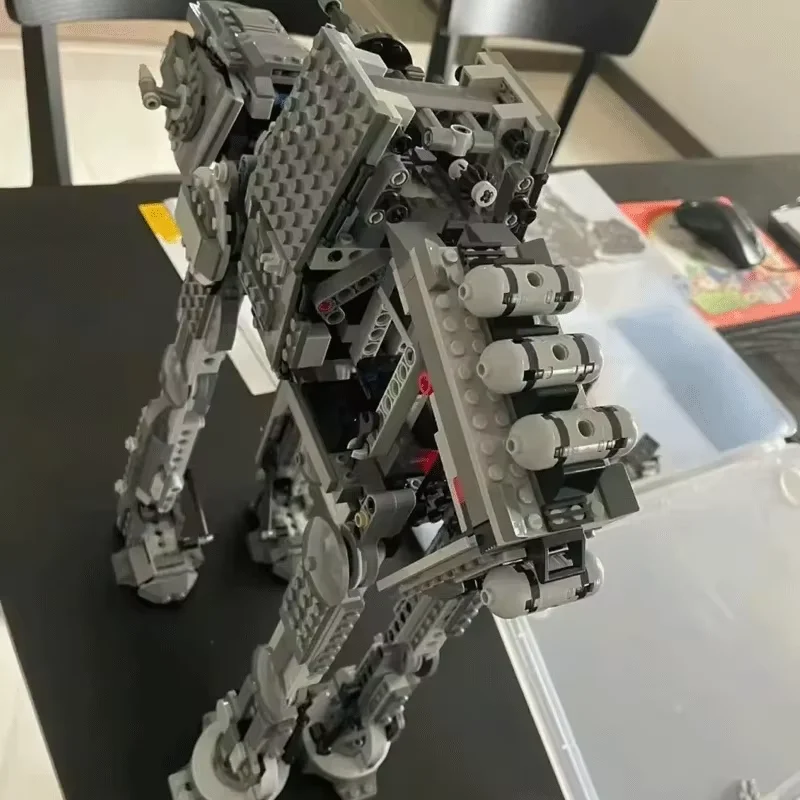 لعبة مكعبات البناء المدرعة، مجموعة ألغاز روبوت النقل، ألعاب لعب الأدوار للأولاد، مجموعة هدايا عيد الميلاد ذاتية الصنع #2