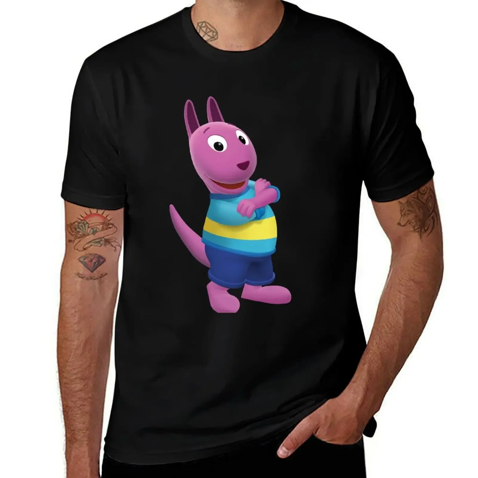 

austin backyardigans T-Shirt summer tops tops rapper graphic tees vintage clothes big and tall t shirts for men