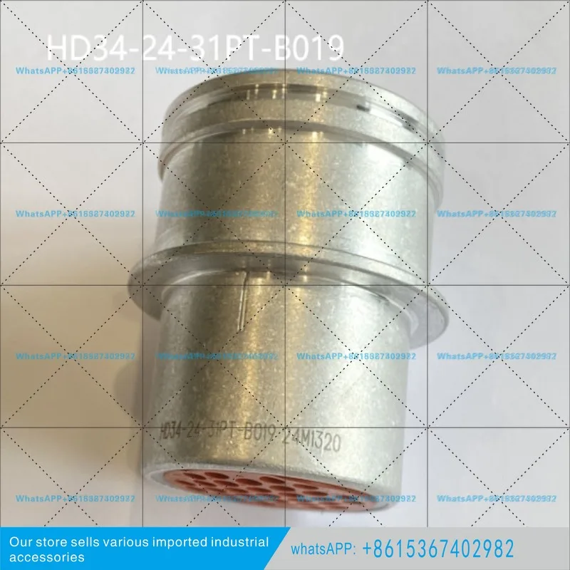 HD34-24-31PT-B019 New 31P Male Aluminum DEUTSCH Automotive Connector Wire Diameter 20-14AWG