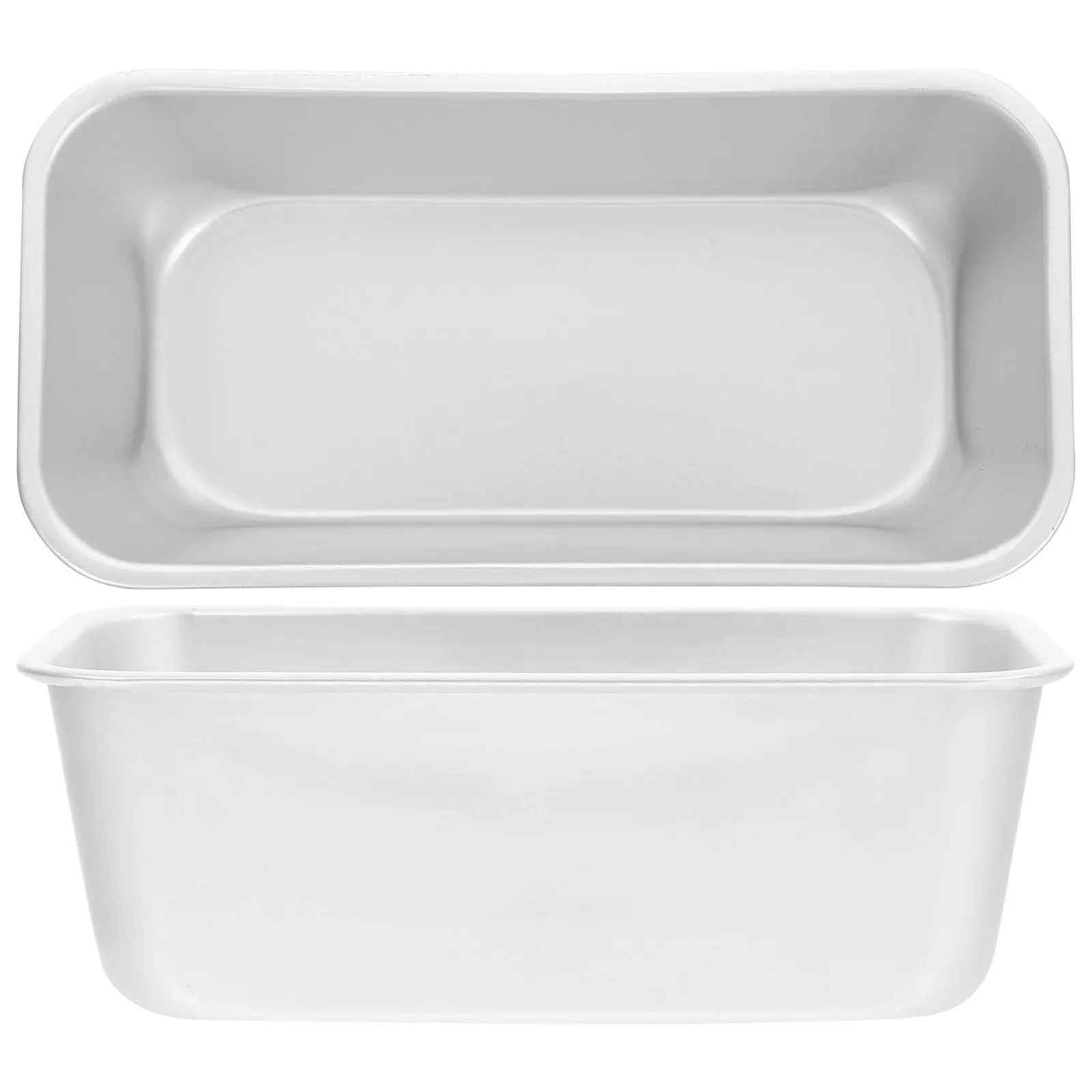 

2pcs Cake Mold Toast Box Aluminum Alloy Pans Tray Shaped Bread Molds for Baking Home Use Easy Clean High Temp Resistance