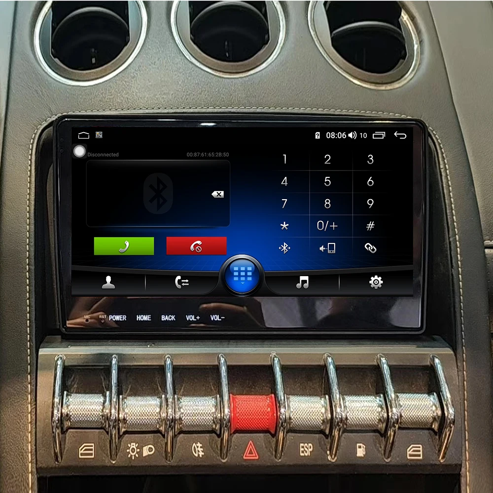 YL Carplay Android 14 Car GPS Navigation Multimedia Player For Lamborghini Gallardo 2004-2015 Car Radio Recorder Head Unit Auto