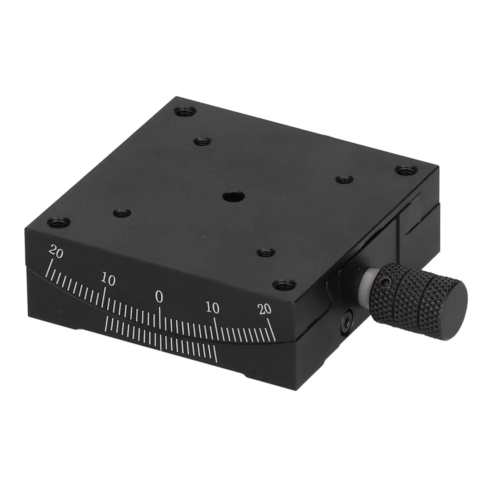 Dovetail Linear Stage Linear Stage Goniometer Turbine Worm Dovetail Fine‑Tune Manual  HXV‑A60 60x60mm Linear Stage