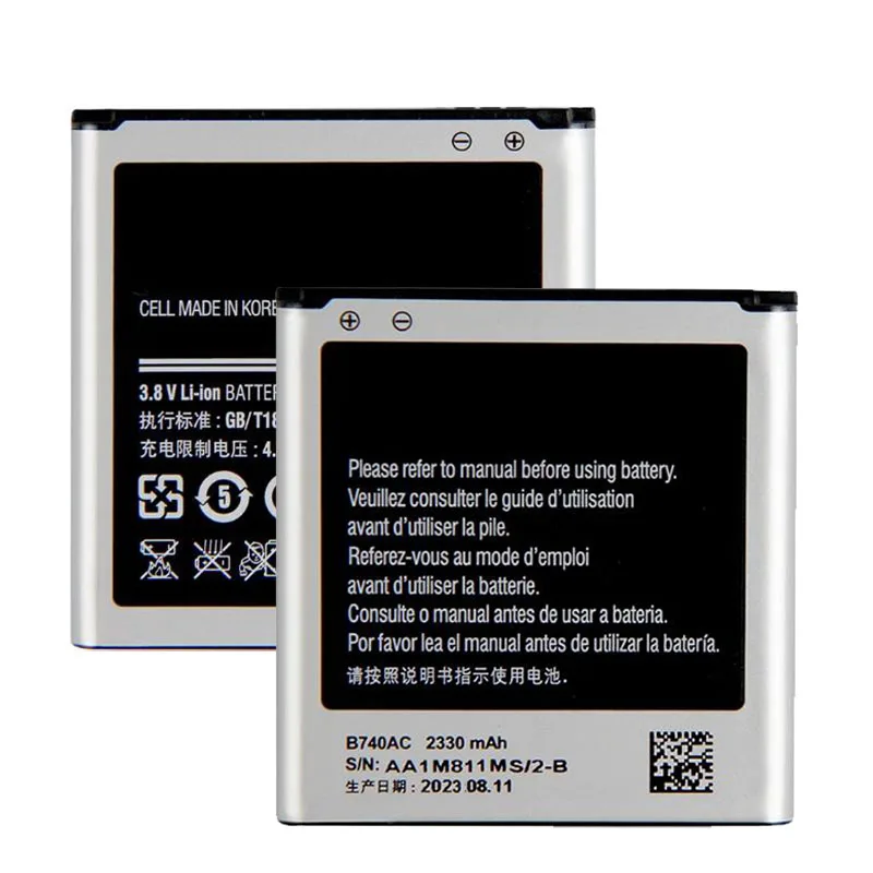 New B740AC B740AE Battery 2330mAh For Samsung Galaxy S4 Zoom C101 C1010 C105 C105K C105A C101L C101S