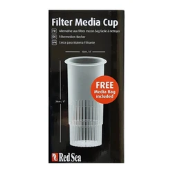 RED SEA Filter Media Cup with Free Bag Reef Fish Tank Aquarium Sock Easy to Clean