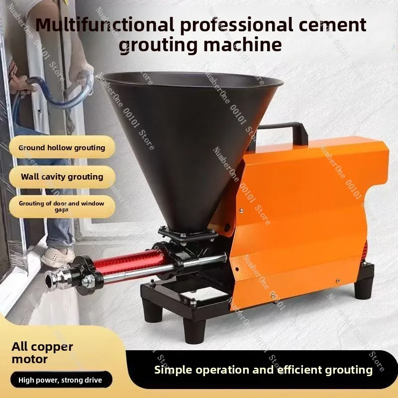 Small Electric Grouting Machine, Tile Hollow Repair Mortar Injector, Filling Tool for Door and Window Gaps