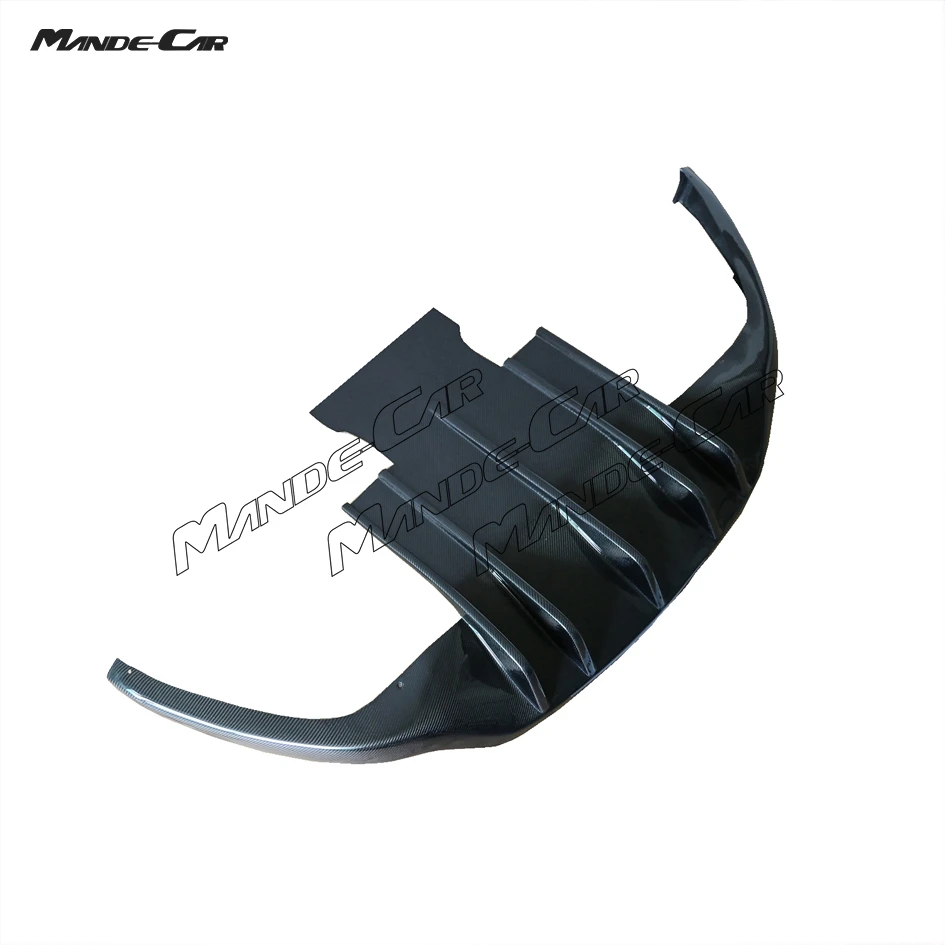 

DNC Style Carbon Fiber Rear Diffuser Lip For Maserati GranTurismo GranCabrio GT Rear Bumper Lip Splitter Car Accessories